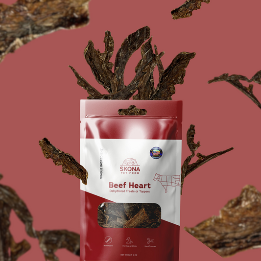 Canine Must haves: Beef Heart + Chicken